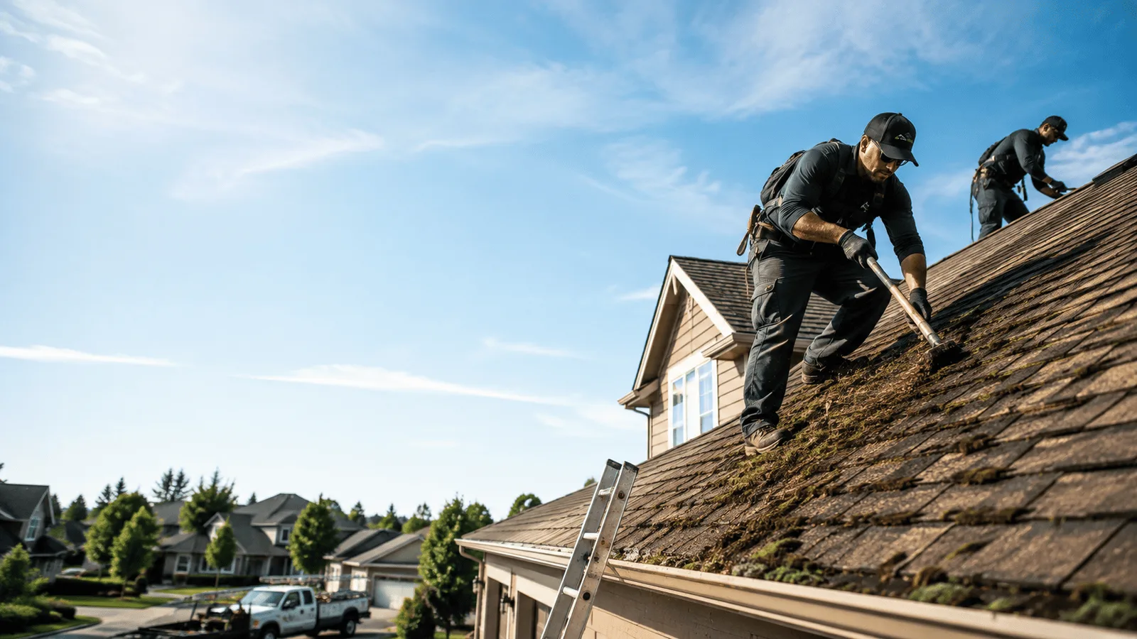 Roof Moss Removal in Bunker Hill, WV near me